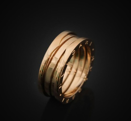 Anello bulgari bianco fasce - bulgari, 3