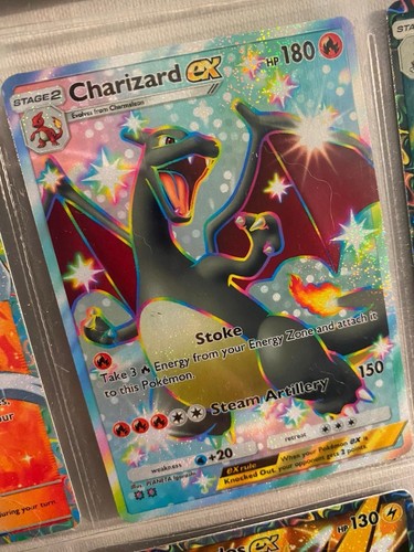 Shiny charizard card - shiny,