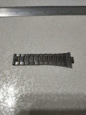5 maglie di Prolunga + Parte Di Bracciale Seiko In Acciaio Inox Vintage 70 80