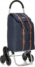 Colombo Carrello spesa DAKAR 3 BLU 6 RUOTE 47X9X94 Cm Portata 30kg Impermeabile