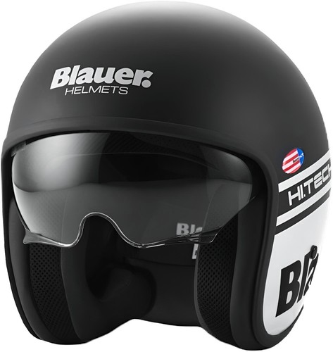 Casco jet blauer pilot 06 - casco,