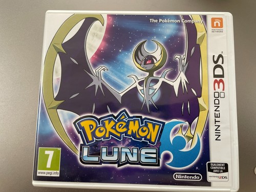 Pokemon luna moon - nintendo, 3ds
