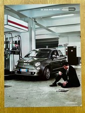 In Odd We Trust. Fiat 500 By Diesel Fashion 2009 Pubblicità Vintage Pubblicità