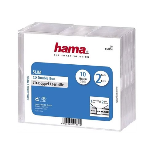 Hama custodie slim case - cd,
