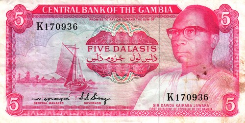 Gambia p5b dalasis 1972 - 5,