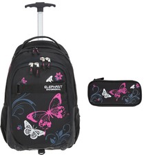 Trolley scuola bambina set 2T