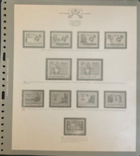 Vaticano 1981-82 annate complete di fogli a taschine GBE Bolaffi