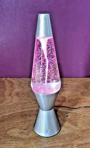 Lampada led glitter vortice - lampada,