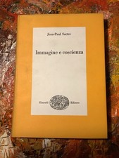 Jean-Paul Sartre Immagine e coscienza Einaudi