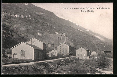 Cpa orelle usine de - l´usine,