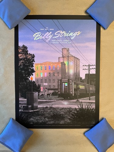 Billy strings foil poster 2025 - billy,
