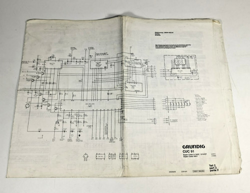 Schema grundig cuc - schema,