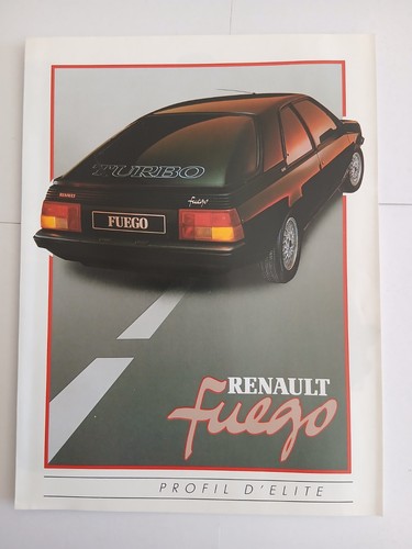 Renault fuego - (double, page)