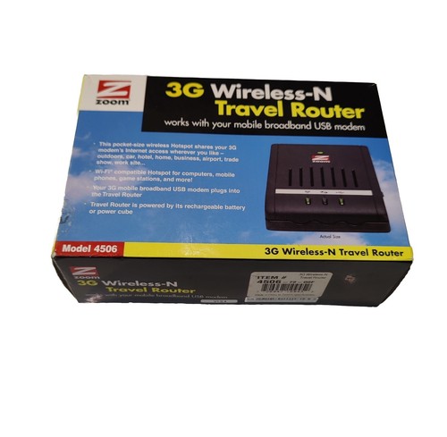 Zoom wireless router - wireless-n, da