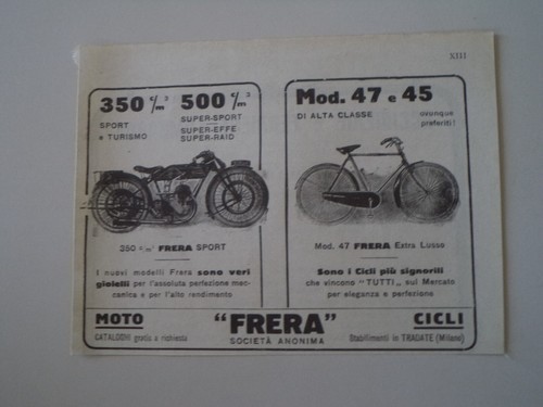 Advertising pubblicità 1924 - advertising,