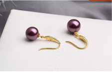 COPPIA ORECCHINI PENDENTI 11MM