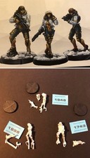 Infinity Code One - Operazione Kaldstrom - Yu Jing - 3 Miniature Zhanshi Metallo