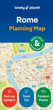 Lonely planet rome city map - lonely,