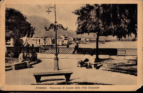 Cartolina formia panorama - cartolina, di