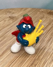 Puffi cornamuse puffo figurina