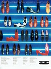  publicité Advertising 0422 1992  chaussures Fratelli Rossetti coll femmes 