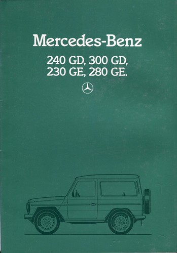 Mercedes benz 240gd 300gd - mercedes-benz,