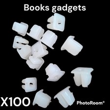 Per Fiat Vari Modelli Kit 100 pz Madrevite in Plastica x Rivestimenti e Ripari