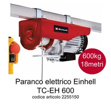 Paranco elevatore elettrico