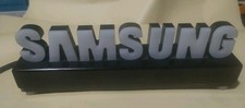 Rarissima insegna professionale luminosa da tavolo samsung Vintage  Funzionante 