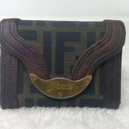Portafoglio compatto fendi - portafoglio,