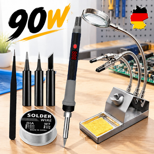 Set saldatore 90w - set,