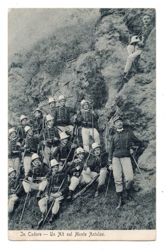 Cartolina militare alpini - ,