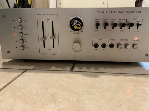Amplificatore scott a426e - amplificatore,