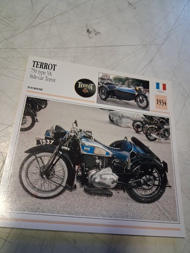 Terrot 750 side car tipo - terrot,