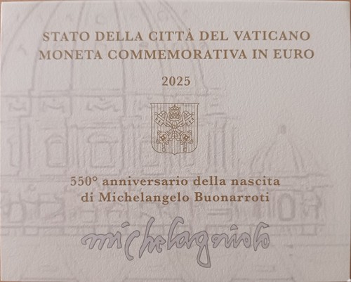 2025 vaticano euro folder - 2025-, vaticano-2