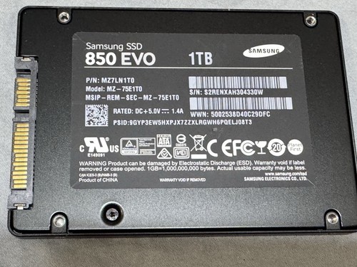 Samsung 850 evo 1tb - samsung, sata