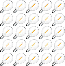 25 Pezzi Lampadina LED G40 E12