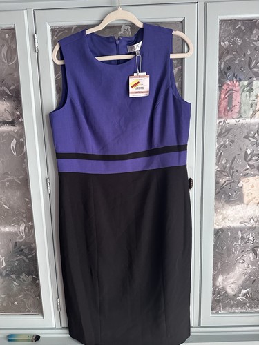 Abito kasper viola nero taglia - kasper,