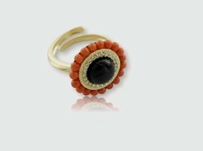 Anello TONDO in Argento 925 di