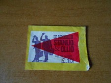 bustina-figurine-LE COMICHE DI STANLIO & OLLIO- ed.E.G.M.-VUOTA!!!!!!