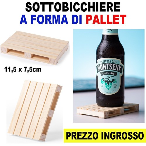 Sottobicchiere pallet bancale - sottobicchiere,