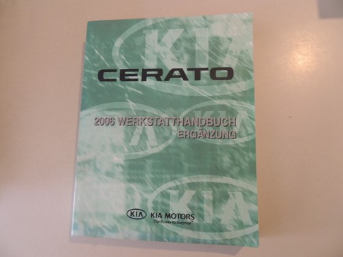 Werkstatthandbuch ergänzung - werkstatthandbuch,