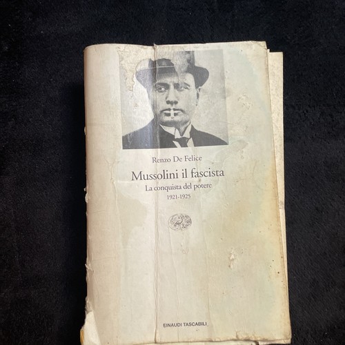 Mussolini fascista renzo de - il,