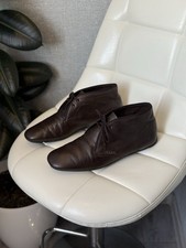 Prada stivali chukka in pelle