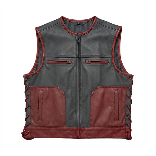 Gilet motociclista uomo in - gilet,