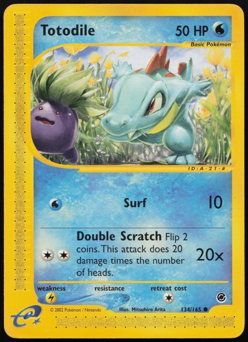 Pokemon tcg totodile - pokemon,