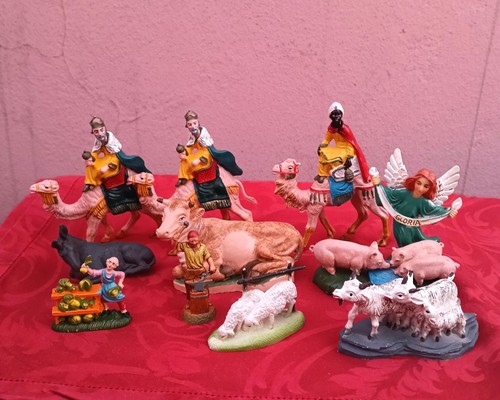 Personaggi presepe natalità - personaggi,