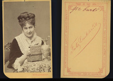 Luckhardt, Wien, Burti Vintage albumen print CDV. 