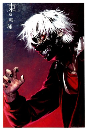 Tokyo ghoul cartolina - tokyo, ghoul,