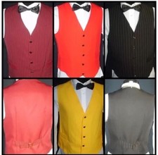 GILET SALA BILIARDO-CAMERIERE-BAR-SALA-IN DIVERSI COLORI